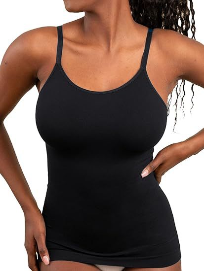 Picture of Cross-Border Amazon European and American Clothing Vest Summer Collarbone Exposed Large Size Striped Slim Hot Girl Threaded Top