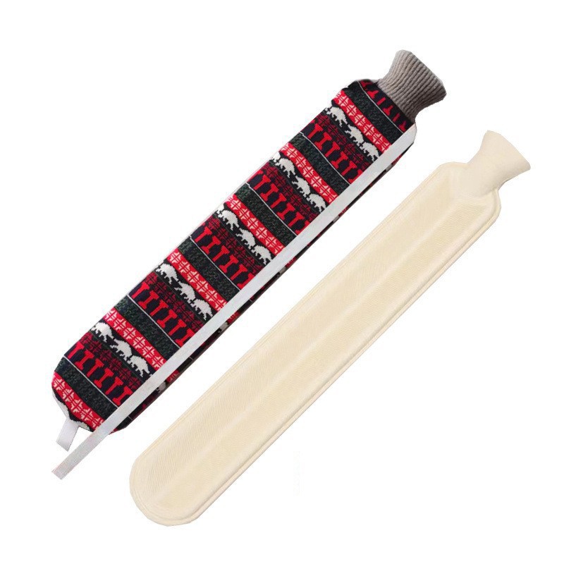Picture of Belt hot compress warm hand water bag warm shoulder neck plush rubber hot water bag Flushing strip warm hand treasure spot wholesale