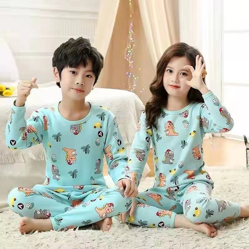Picture of Cross-border European and American e-commerce children's pajamas Boys' long-sleeved trousers children's clothing boys' children's home wear suit