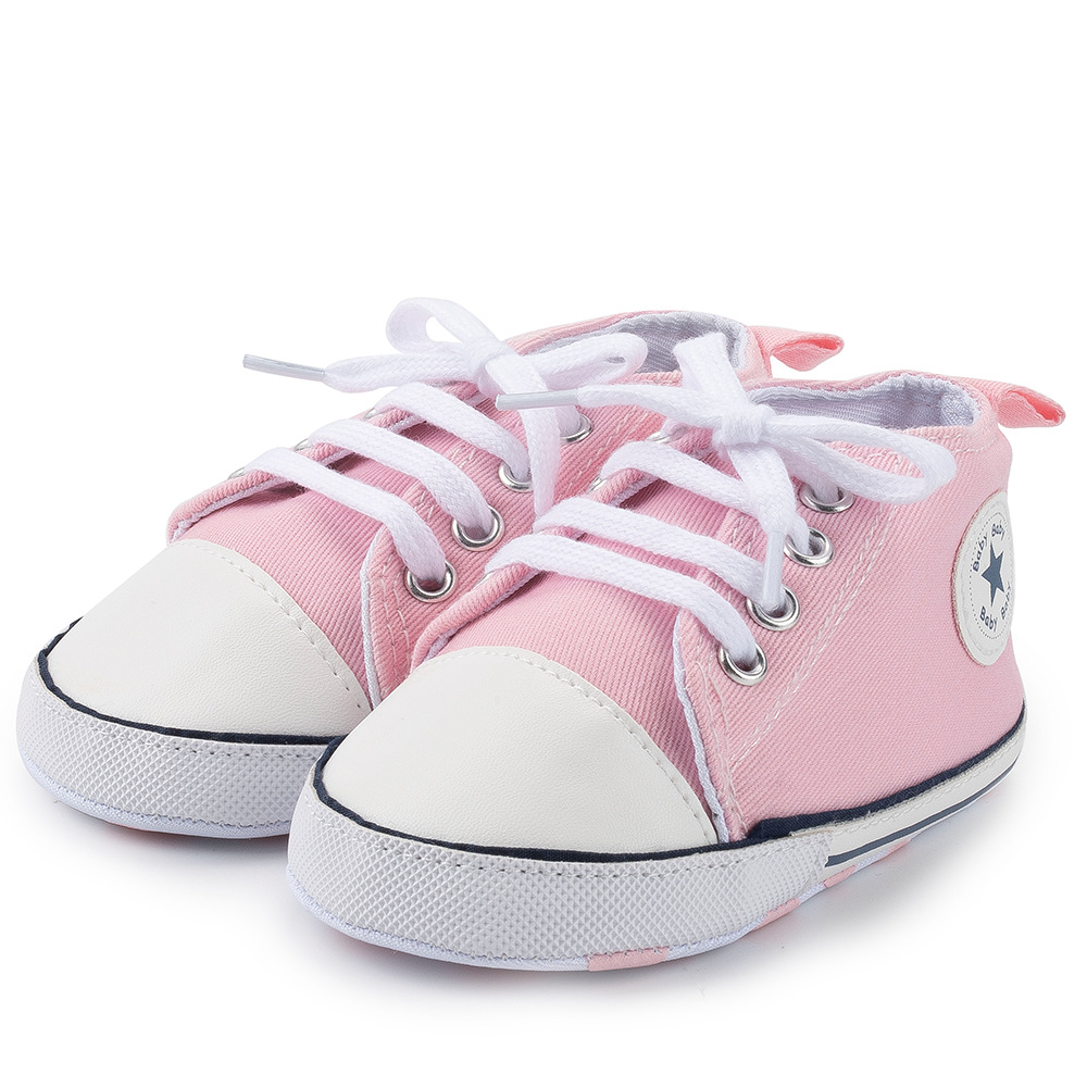 Picture of Amazon popular baby shoes baby shoes classic canvas shoes children's shoes soft bottom toddler shoes baby shoes