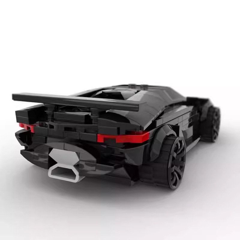 Picture of Moc-57888 Aventador Sv Compatible Lego Boy Assembled Building Blocks Speed8 Grids Car Toy