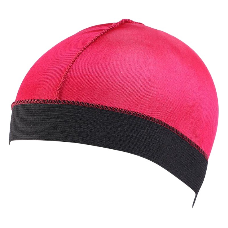 Children's silk-like nightcap elastic hair band wig cap baby bag turban wave cap K-26