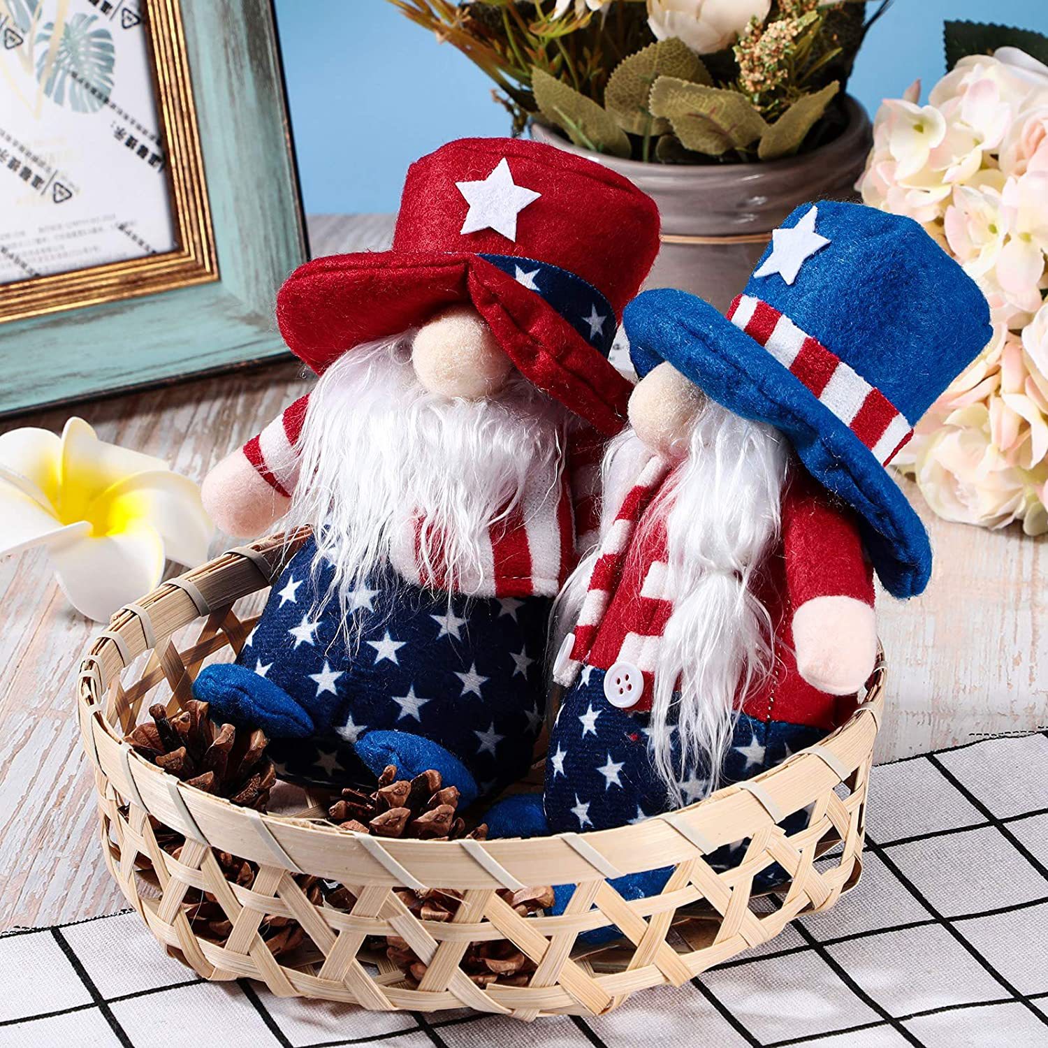 Picture of Cross-Border Gnome Dwarf Beard Artificial Hair Beard Easter Christmas Decoration Handmade DIY Accessories Lace