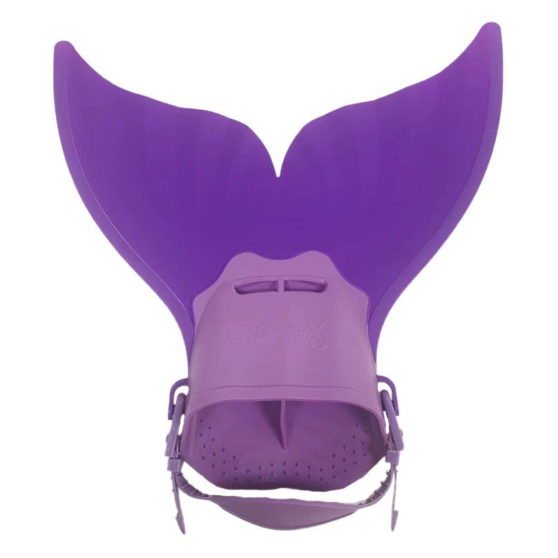 Mermaid flippers conjoined children's frog shoes single whale tail flippers swimming training flippers factory production