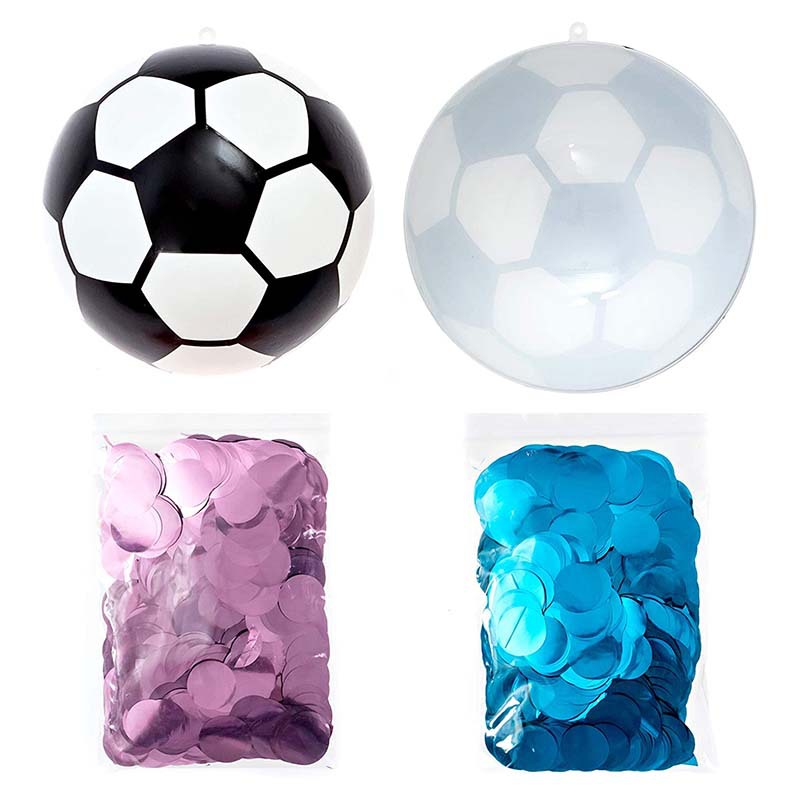 Picture of gender reveal Football golf ball gender reveal birthday party Baseball balloon bag wholesale