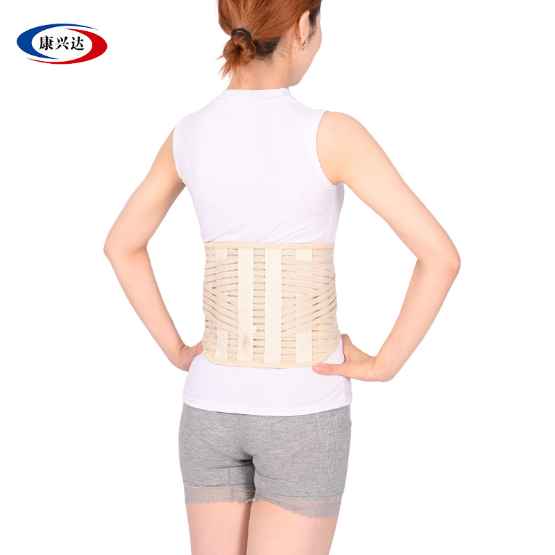 Picture of Heighten and widen protective belt lumbar fixation unisex waist circumference steel plate reinforced lumbar spondylosis lumbar spine