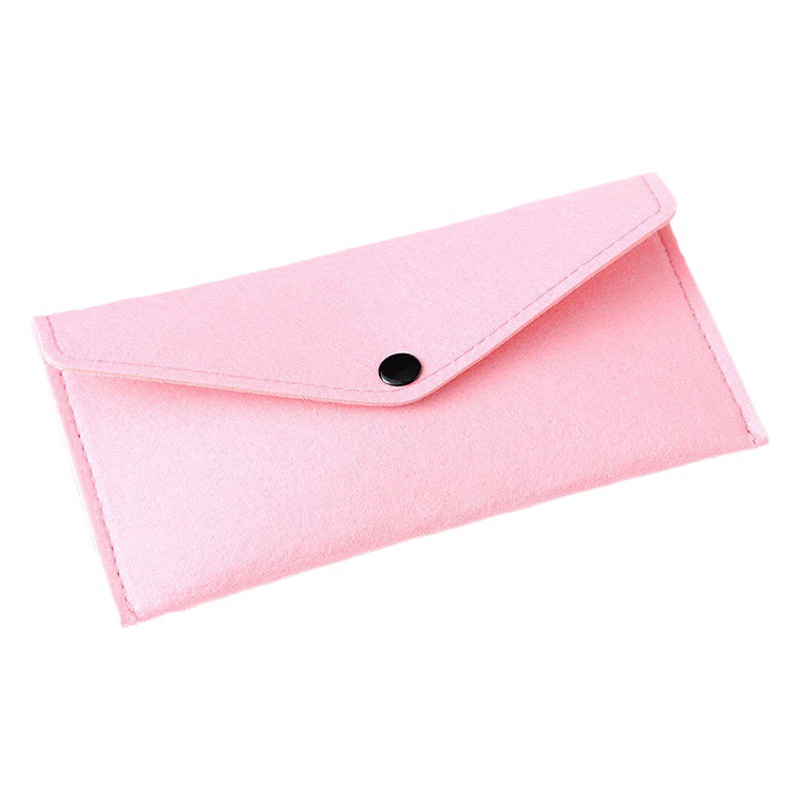 Felt Mobile Phone Bag Wholesale Coin Purse Sunglasses Storage Bag Card Holder Advertising Mini Gift Bag Handmade