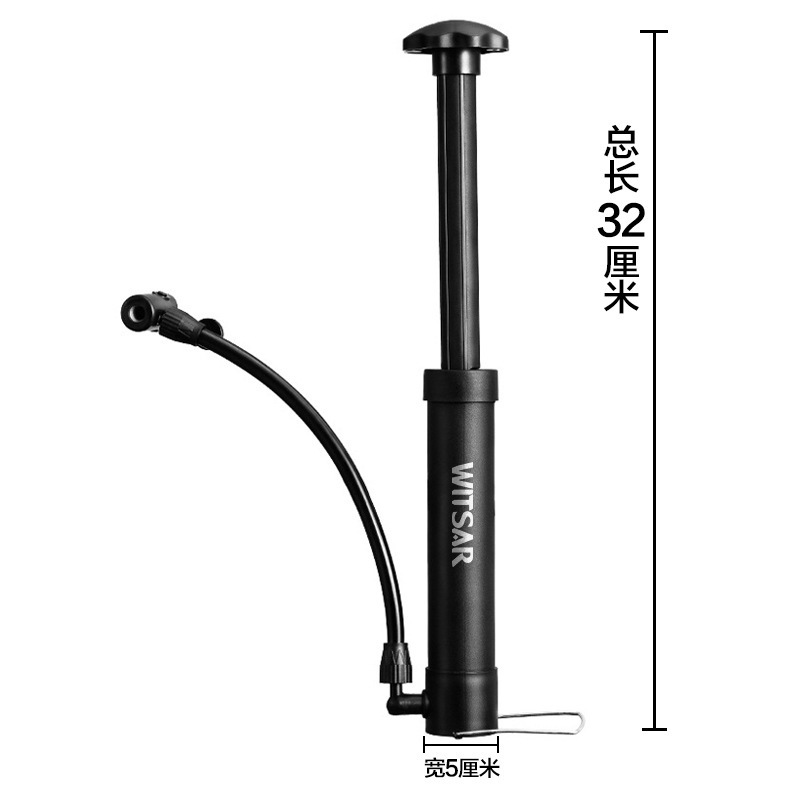Picture of Inflator basketball bag ball bag air needle football ball swimming ring inflatable cylinder Universal Portable Universal air nozzle bicycle