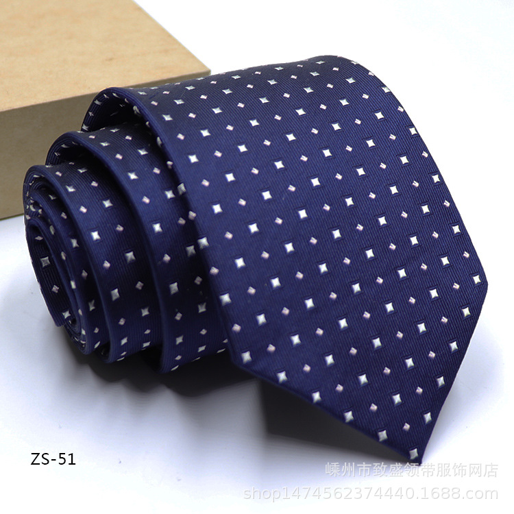 Picture of Tie Silk Silk Tie Men's Dress 8c Business Tie Factory Spot Wholesale