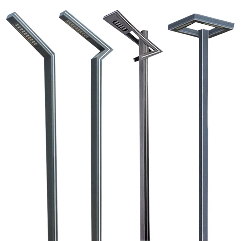 3.5m Garden Lights Outdoor Led Solar Community Street Lights Villa Park 3/ 4.7m Aluminum Profile Landscape Lights