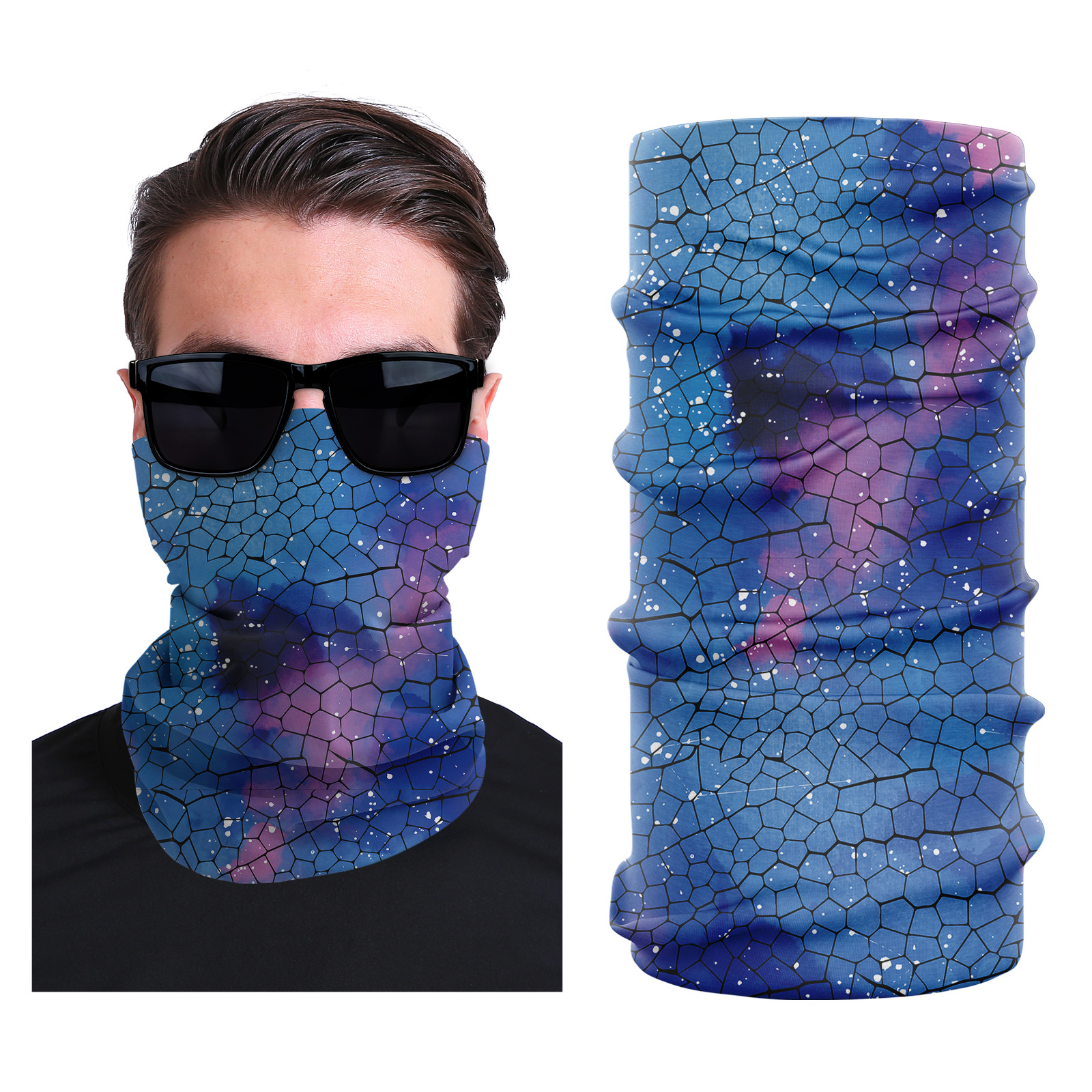 Picture of Xunhui magic scarf outdoor scarf mountaineering riding scarf high elastic seamless Ice Silk face towel cross-border bandana