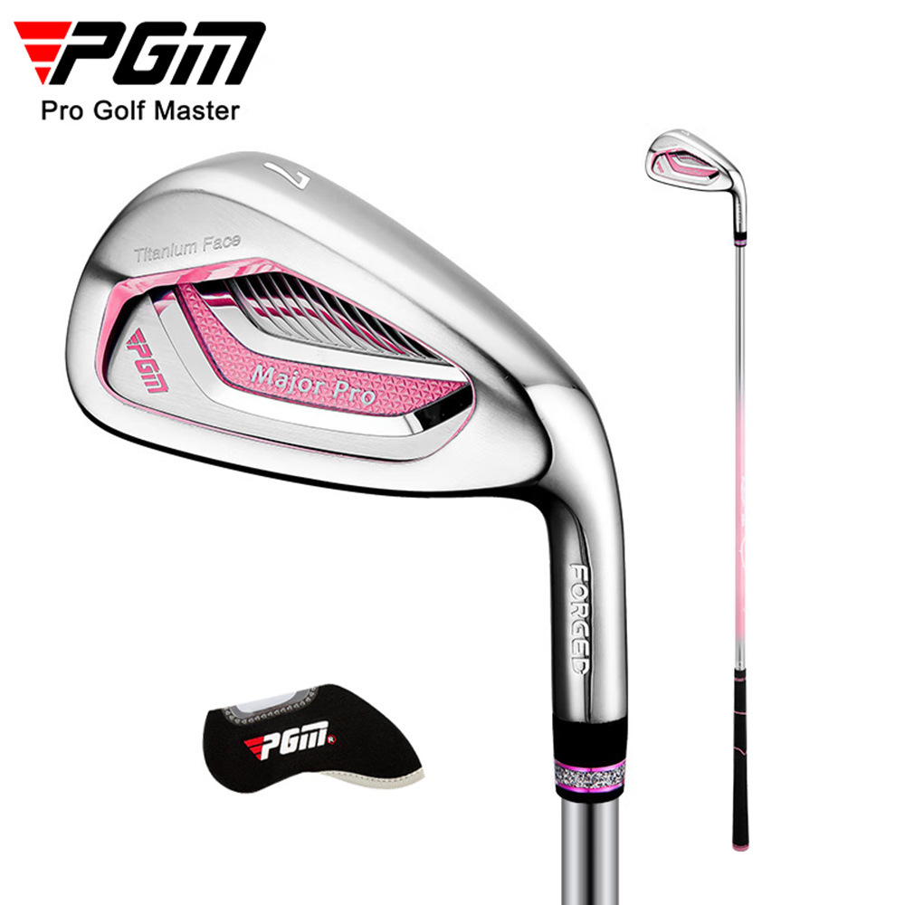 Picture of Pgm Golf Club Women's No. 7 Iron Stainless Steel No. 7 Iron Practice Competition Club Lightweight Titanium Impact Surface