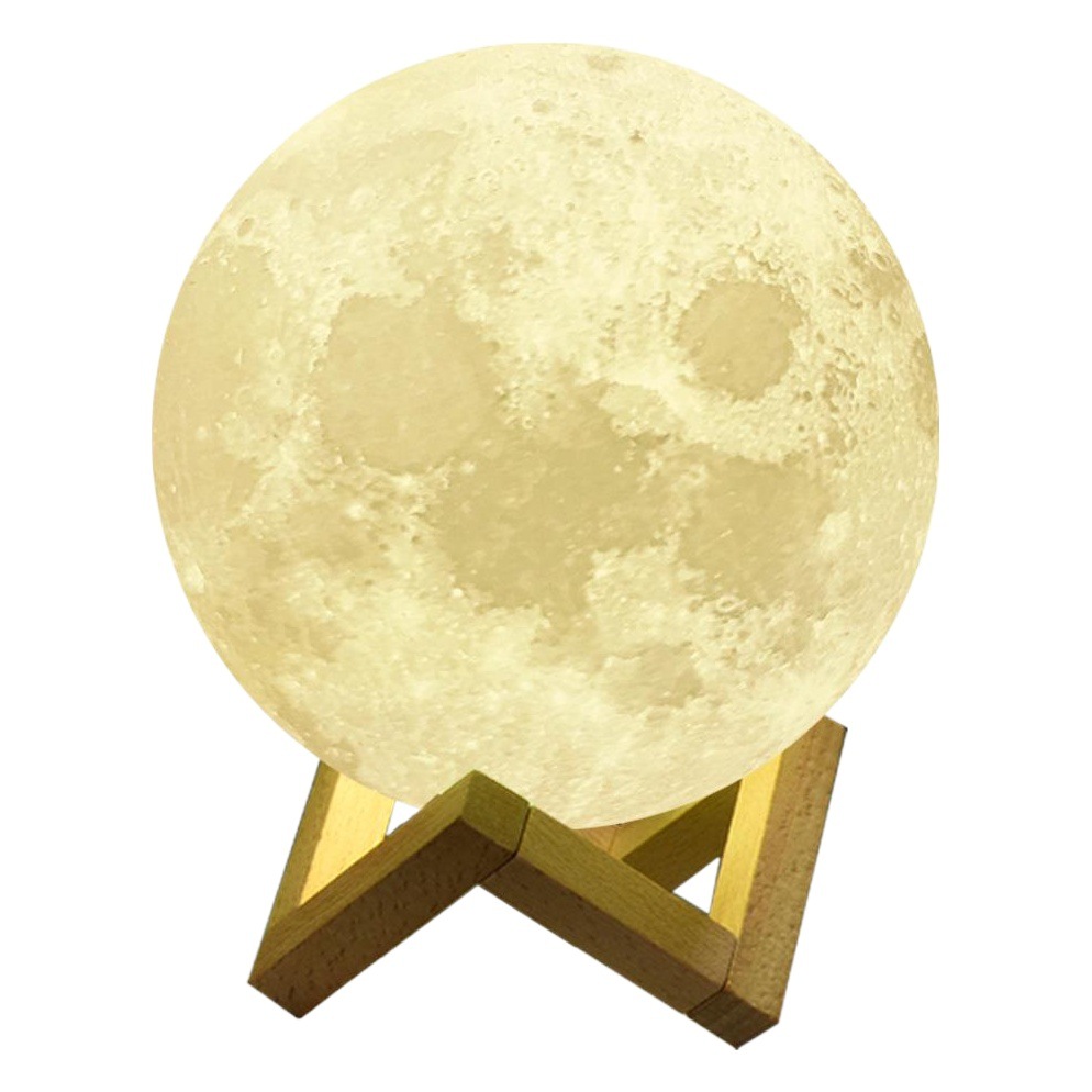 Night Light 3D Bluetooth Remote Control Moon Lamp Pat Bedside Moon Lamp Creative Atmosphere Breastfeeding Cross-Border Popular Lighting