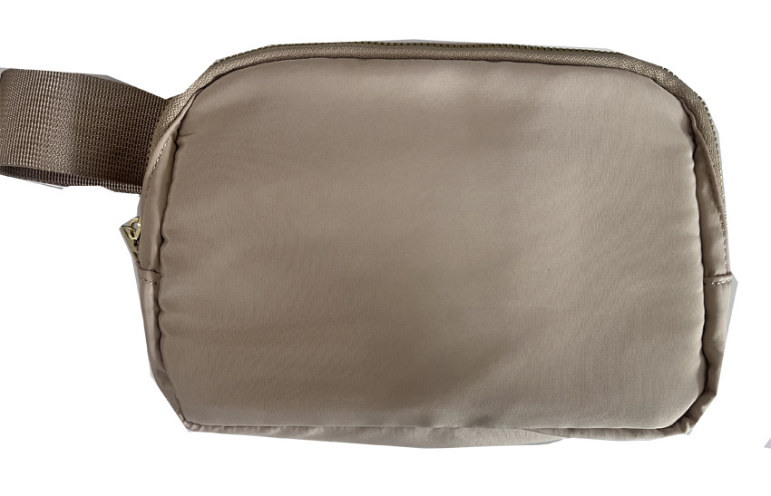 Picture of Amazon Outdoor Running Waist Bag Lulu Same Style Crossbody Bag Chest Bag for Men and Women Fashionable Nylon Waterproof Sports Waist Bag