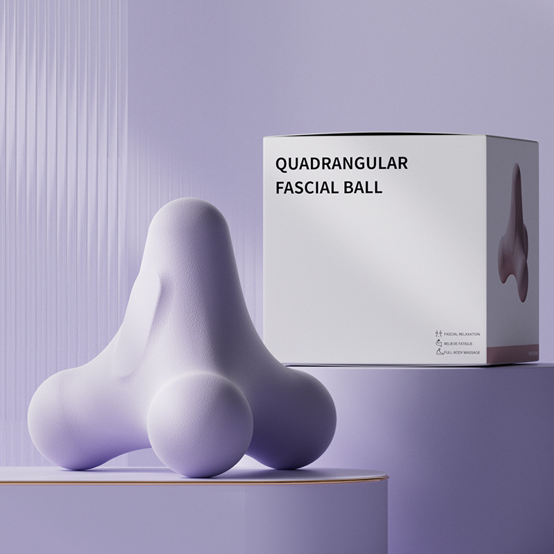 Picture of Four-Corner Fascia Ball, Foot Ball, Massage Shoulder, Neck, Waist and Hand Muscle, Lactic Acid Exercise, Relaxation Yoga Meridian Fitness Ball