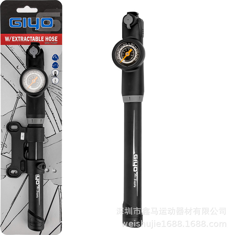 Bicycle Inflator Road Bicycle Plastic Strap Strap Hose American French Mouth Universal Portable Inflatable Tool