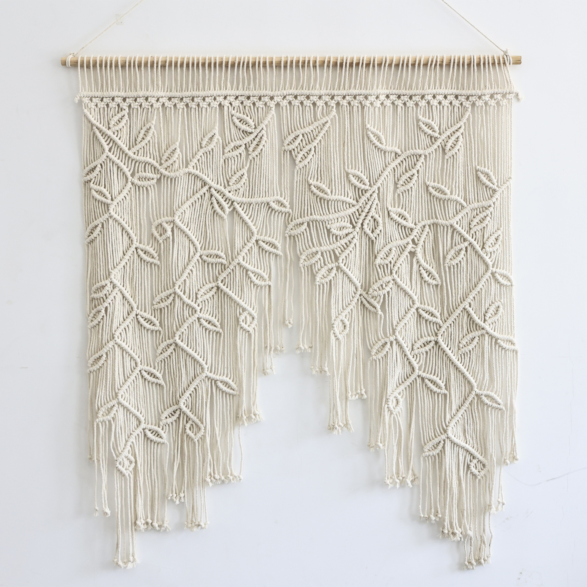 Amazon New Bohemian Tapestry Cross-border Nordic Handmade Woven Hanging Simple Decorative Partition Door Curtain