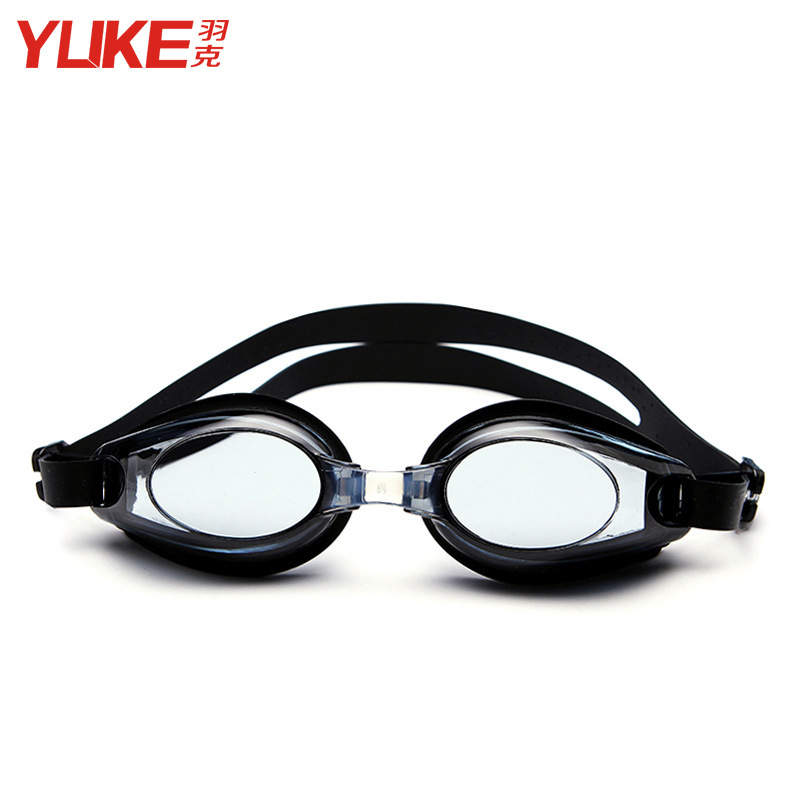 Yuke Adult Swimming Goggles Hd Waterproof Anti-fog Transparent Swimming Goggles Men's Flat Swimming Goggles Sports Equipment