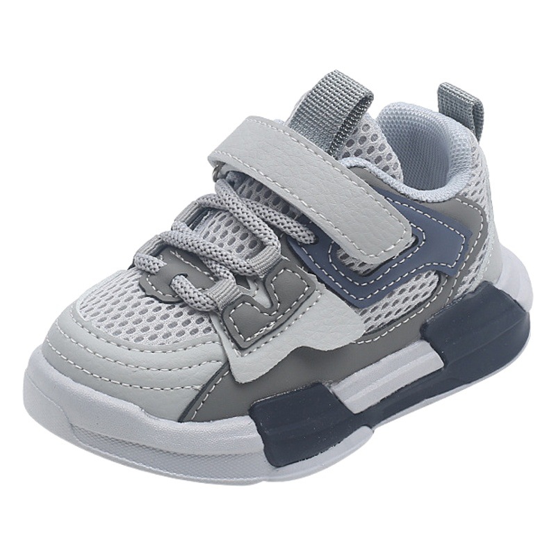 Picture of 2025 Spring New Children's Sports Shoes Korean Style Fashion Boys Breathable Mesh Shoes Girls' Shoes Soft Sole Shoes