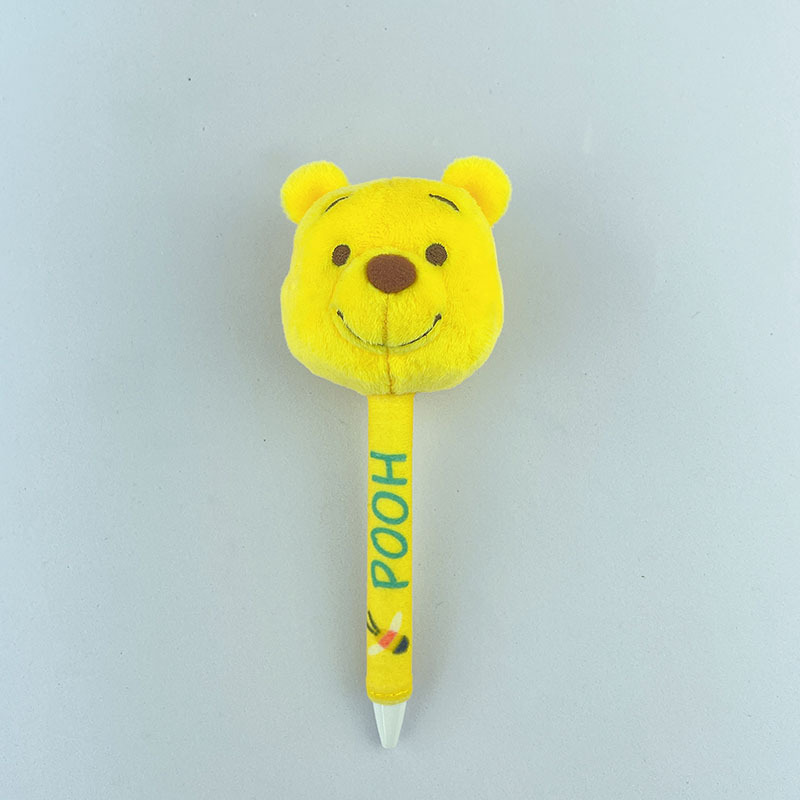 Picture of Toy Story Student Press Pen, Three-Eyed Dragon, Strawberry Bear Plush Pen, Office Writing Pen, Plush Creative Pen