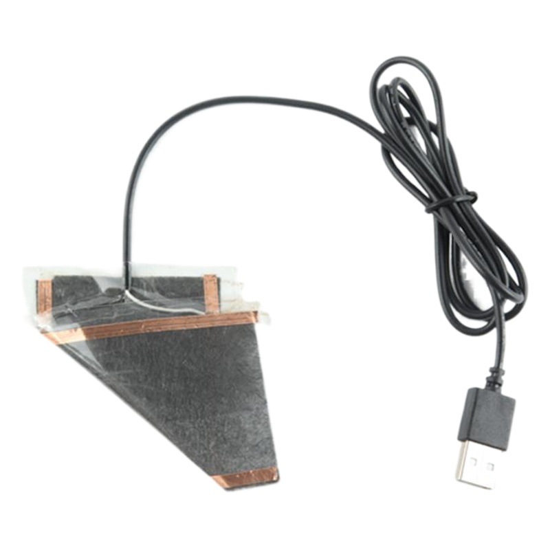 USB heating piece hand warmer film scarf heating piece carbon fiber coaster heating crawling pet piece bending resistance