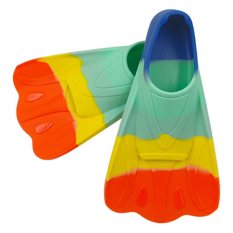 Swimming Fins Adult Children Freestyle Snorkeling Training Fins Universal Swimming Butterfly Fins Diving Equipment