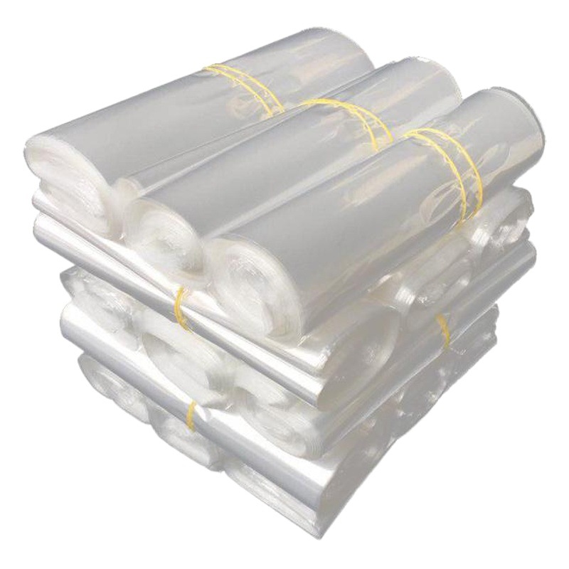 Spot Pof Heat Shrinkable Film Bag Bird's Nest Tea Gift Packaging Box Plastic Sealing Film Foldableing Film Pvc Transparent Heat Shrinkable Bag