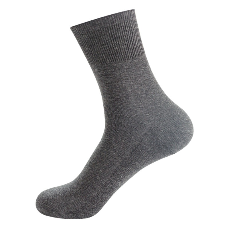 Socks Men's Socks Summer Thin Cotton Loose Socks Casual Deodorant Cotton Combed Cotton Mid-Tube Men's Cotton Socks Wholesale