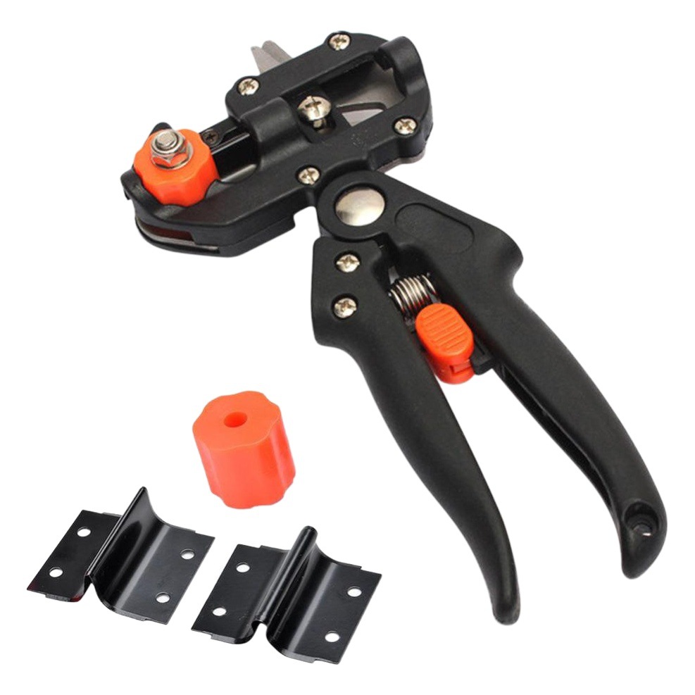 Cross-Border popular gardening tools grafting Pruner seedling cutting machine gardening tools with 2 blades