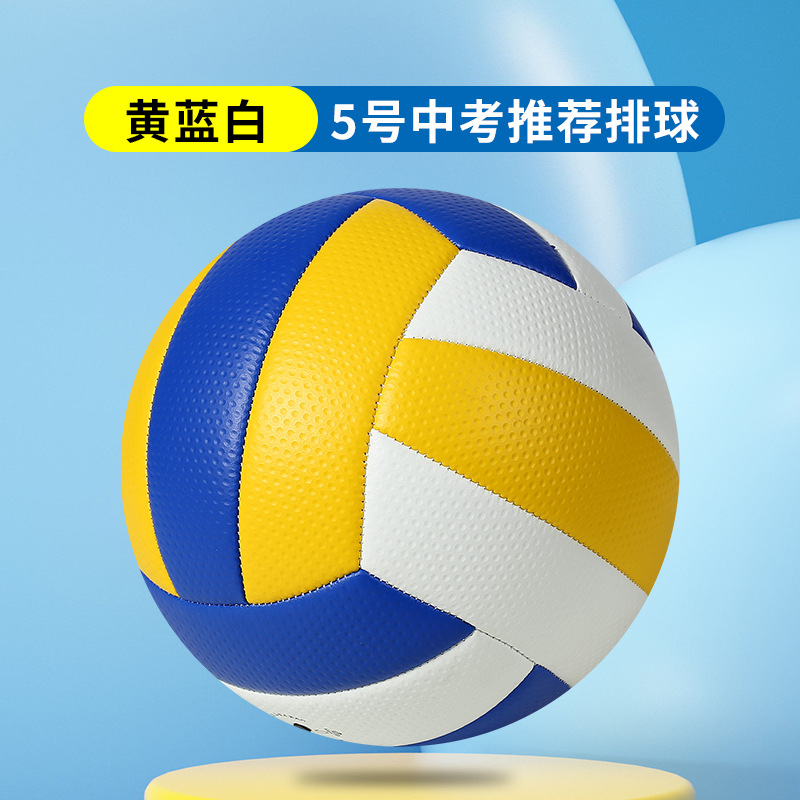 Picture of Volleyball for Middle School Entrance Exam Students, Competition Training for Children, Elementary School Boys and Girls, Size 5 and 4, Standard Air Volleyball for Middle School Students