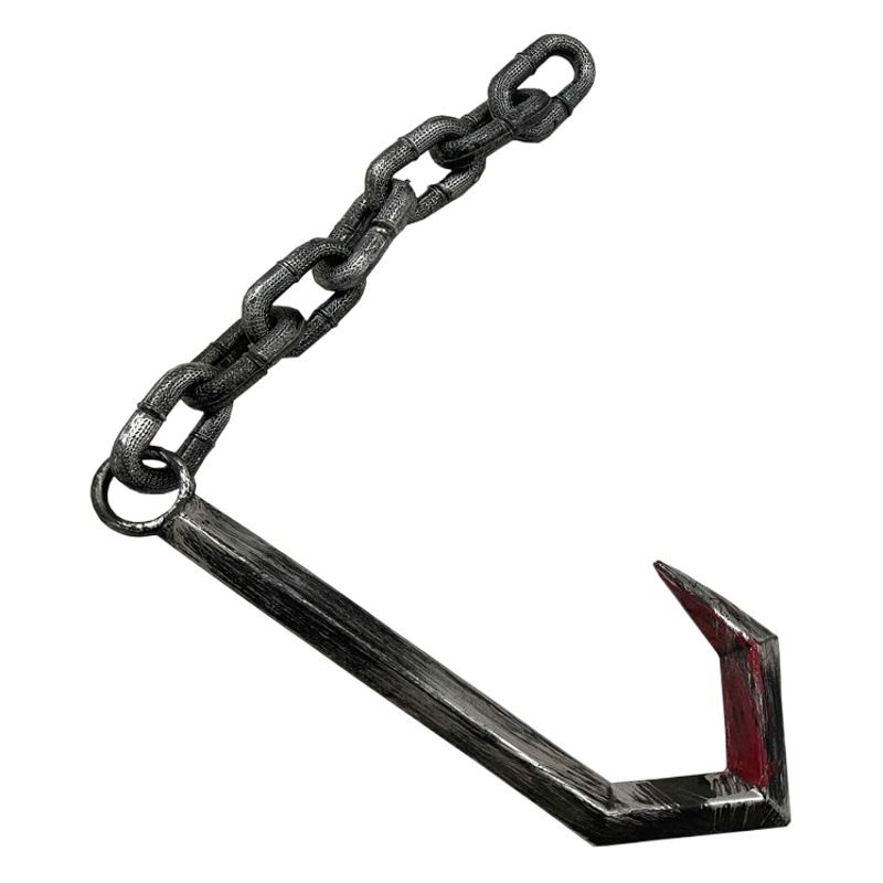 Plastic Chain Hook Halloween Pirate Plastic Props Pirate Hook Devil Hook Ghost Festival Venue Decorative Set