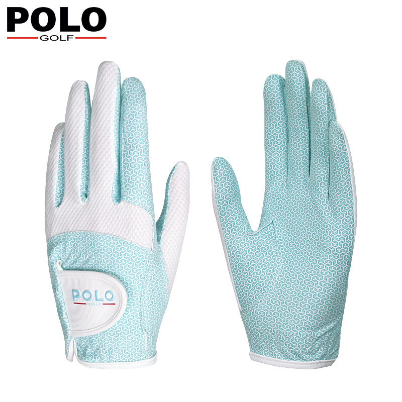 POLO golf gloves children's non-slip modifiable logo source factory shop left and right hand pair