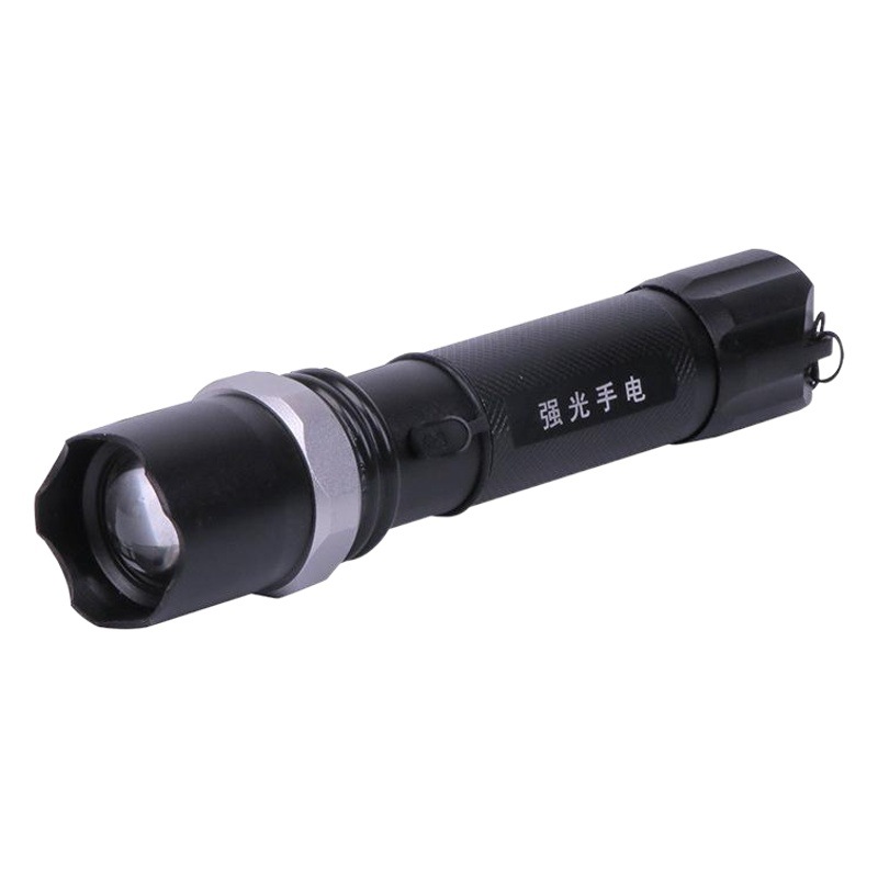 High power strong light rechargeable flashlight aluminum alloy mini flashlight wholesale emergency strong light flashlight