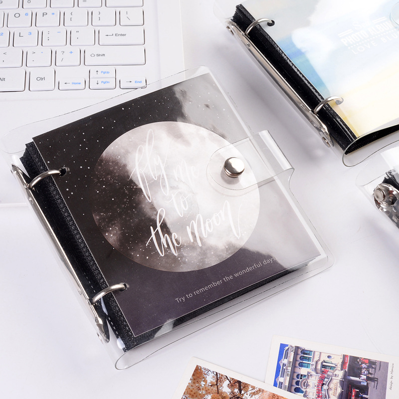 Picture of Wholesale supply of light and shadow series loose-leaf PP photo album album movie ticket storage postcard 3 inch 5 inch