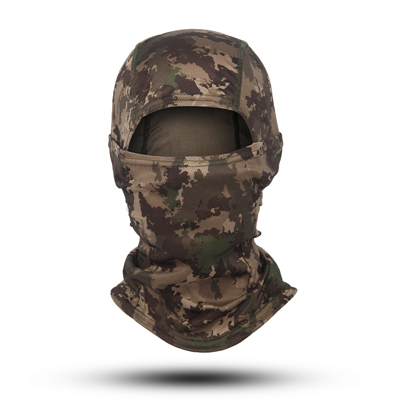 Picture of Cross-border Motorcycle Headgear Outdoor Dust-proof Drying Riding Mask Balaclava Hat Summer Tactical Camouflage Mask