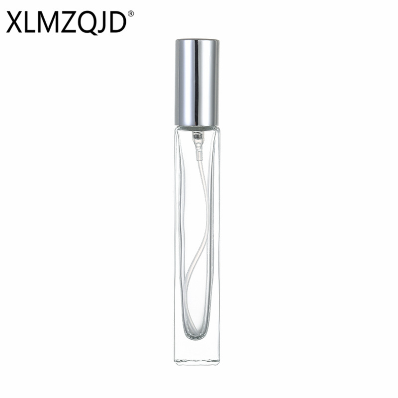 Picture of Spot supply XB86-10ml portable sample square glass bottle/sub bottle/spray bottle/press empty bottle