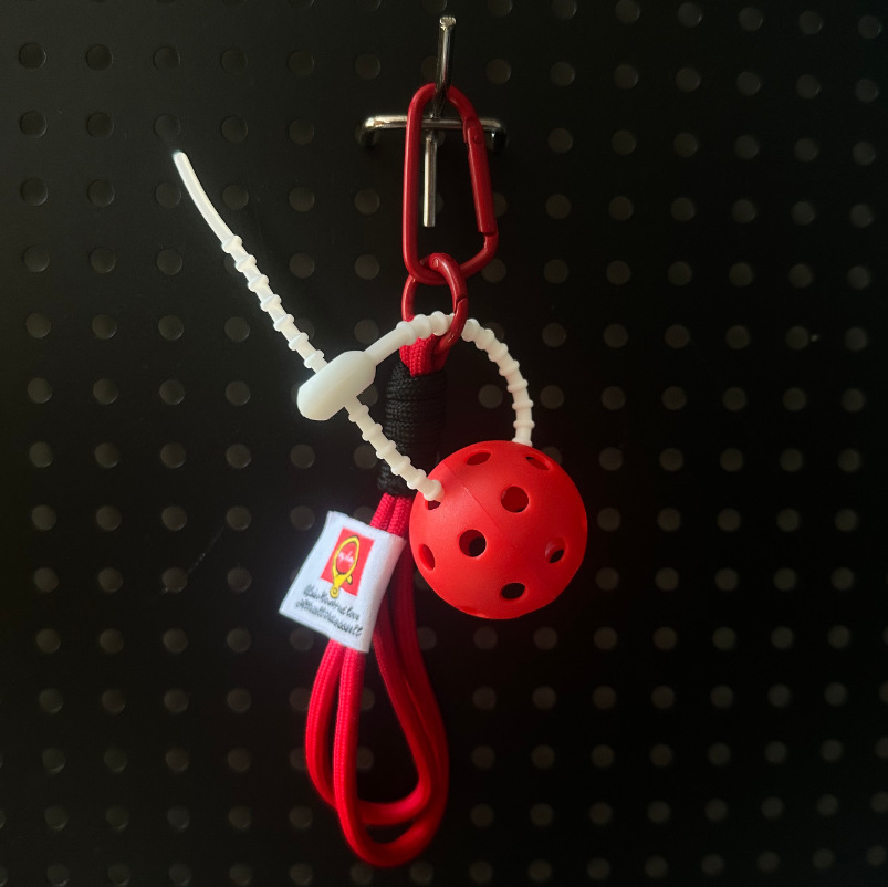 Picture of In-Stock Pickleball Pendants, Pickleball Merchandise, Novel Pickleball Pendants, Mini Pickleball Pendants, Pickleball Pendant Gifts