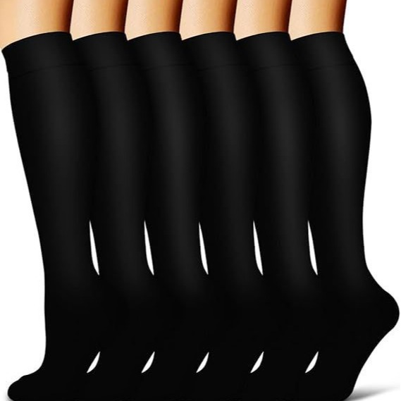 Combination Package Cross-Border Calf Socks Compression Socks Elastic Socks Sports Cycling Running Yoga Socks Men's Long Compression Socks Women