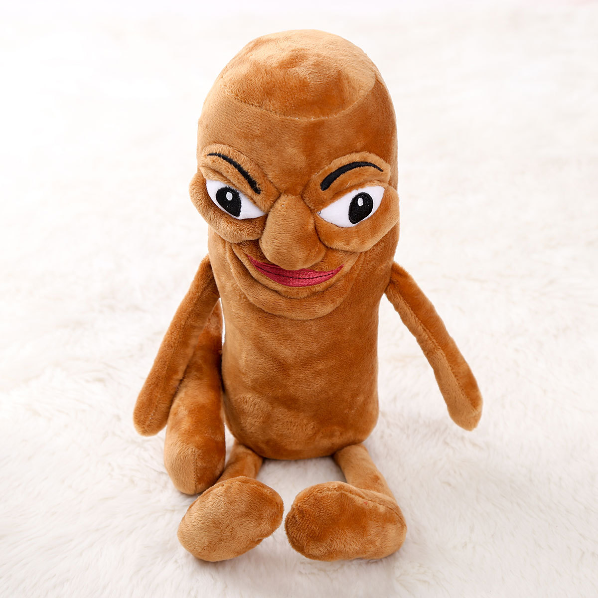 Picture of Ai Shan Hai Jing Tungtung Tungsahur Cross-Border Doll Toy Wooden Stick Plush Keychain Small Pendant