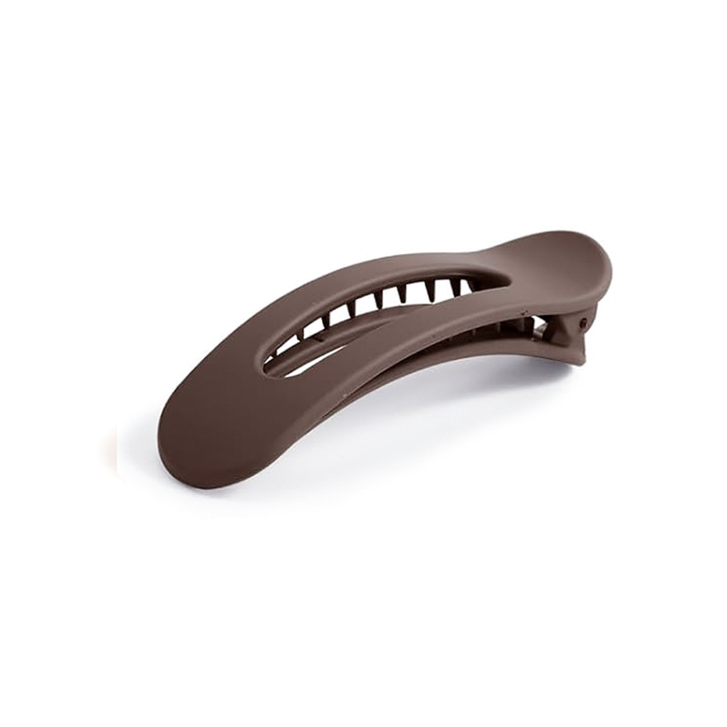 Picture of Cross-Border Large Flat Duckbill Clip Oval Hair Claw Clip European and American Fashion Back of the Head Claw Clip French Matte Hair Accessory