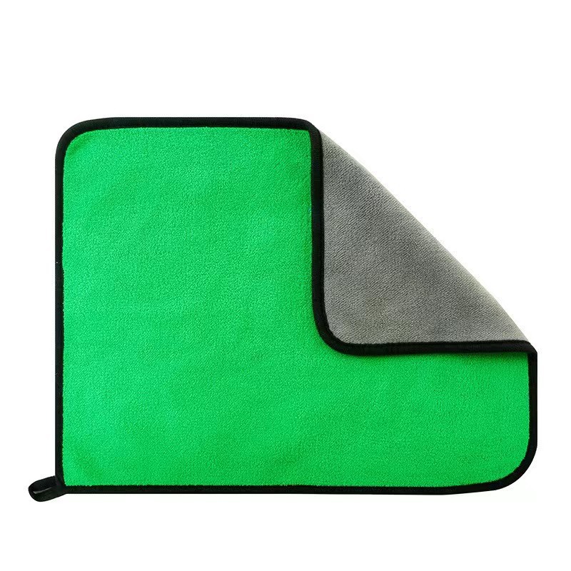 Picture of Car Wash Towel, Car Wipe Towel, Double-Sided Coral Velvet Cleaning Towel, Thickeneded Soft Absorbent Car Rag, Logo Can Be Added