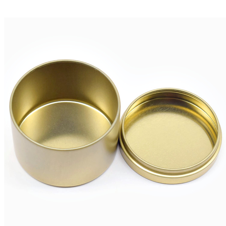 Picture of Spot 4oz Scented Candle Jar Round Tin Can Tea Universal Gift Box Chocolate Wedding Candy Tinplate Box Wholesale