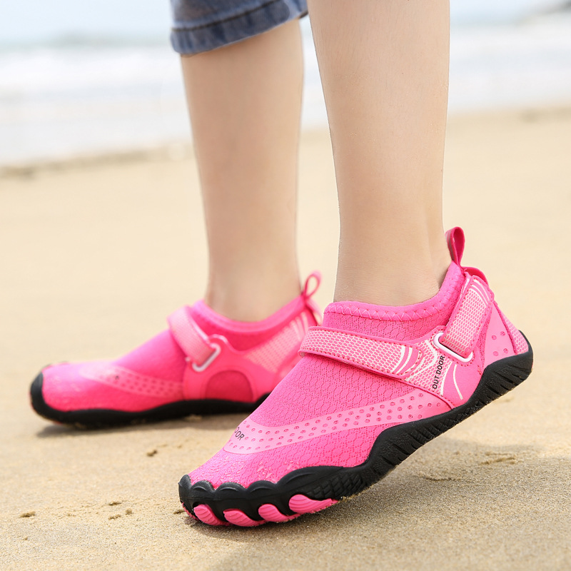 Picture of 24-47 yards outdoor parent-child cut-resistant non-slip soft bottom quick-drying wading shoes sports children's swimming beach tracing shoes