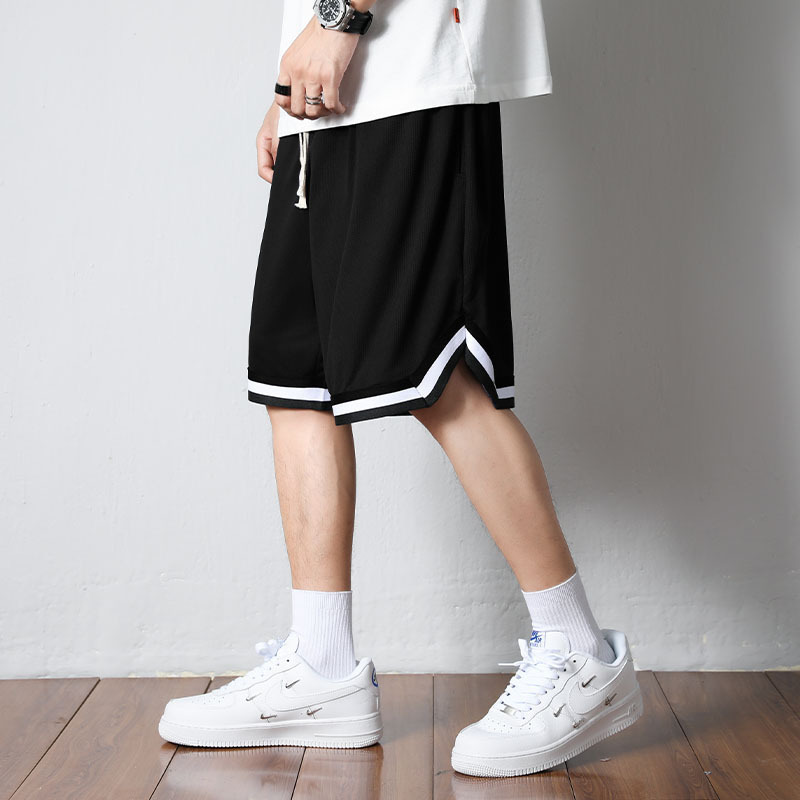 Picture of Basketball Shorts Men's Sports Loose Fashion Brand Boys Quick-drying American Men's Ice Silk Beach Fitness Shorts