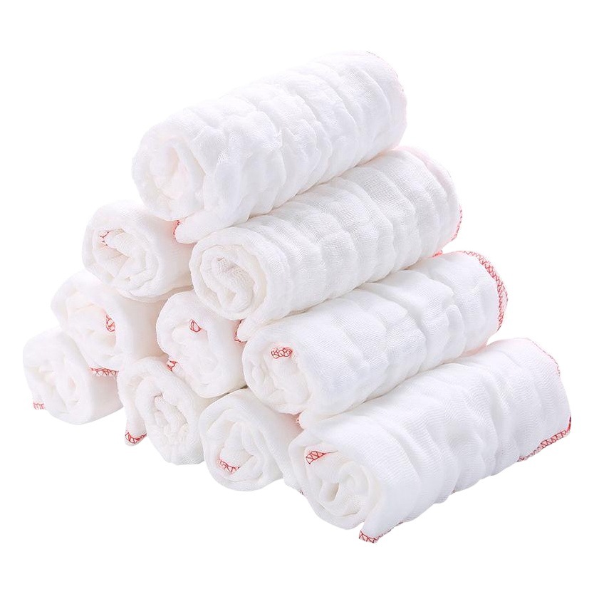 Pure Cotton Gauze Rag, Thick Dishwashing Cloth, Absorbent Dishwashing Towel, Scouring Pad, Kitchen Dishwashing Rag, Non-Stick Oil