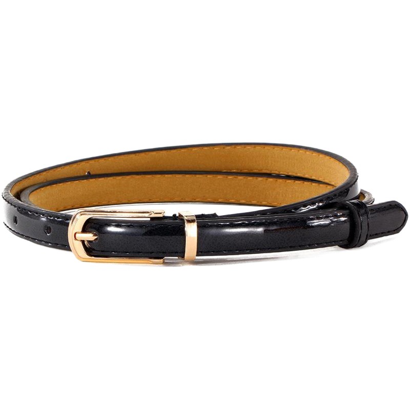 Korean pin buckle Joker dress belt female manufacturers ladies fine candy color decorative belt a generation of hair belt
