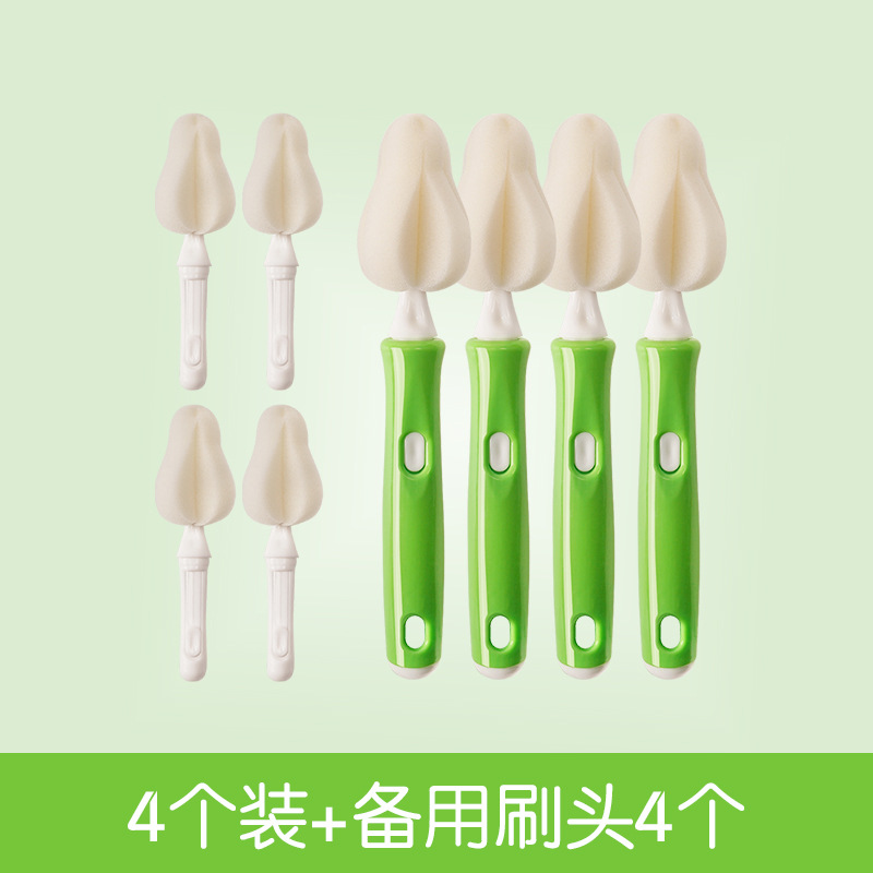 Picture of Pacifier Brush Sponge, Bottle Brush, Baby Small Cleaning Brush, Baby Special Cleaning Brush, Convenient Outing Set