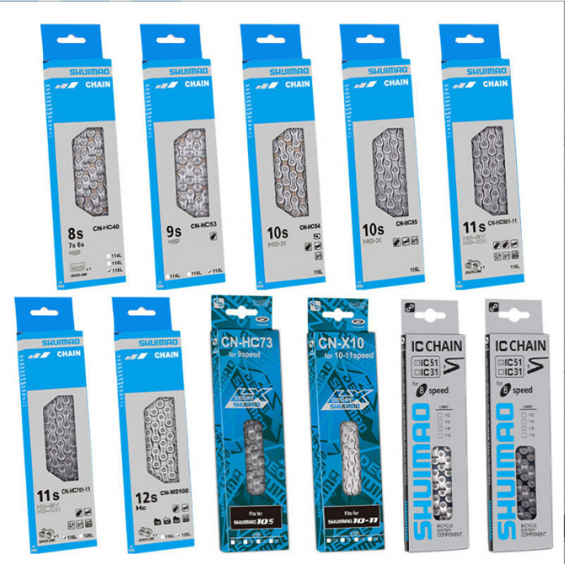 Boxed 6-Speed 7-Speed 8-Speed Mountain Bike Chain Bicycle Chain 7-Speed 21-Speed 8-Speed 24-Speed Chain