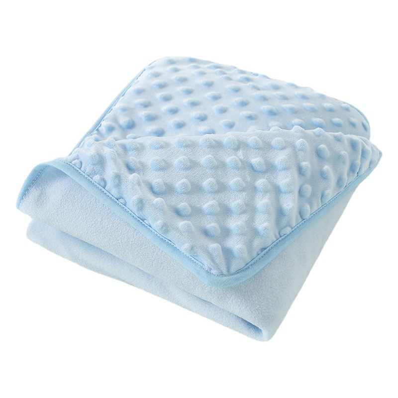 Beanie Blanket Crib Blanket Newborn Baby Nap Blanket Kids Summer Cool Quilt Breathable and Lightweight