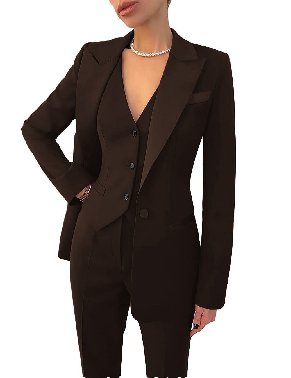 Picture of Cross-Border Women's Three-Piece Suit Business Professional Casual Women's Suit Amazon Best-Selling Three-Piece Suit for Women
